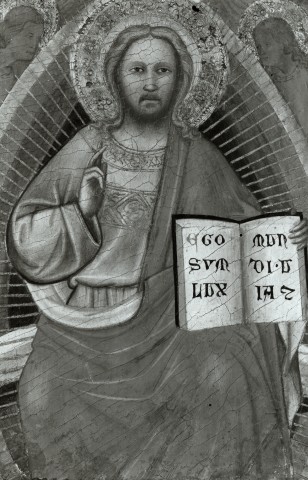 Anonimo — Giovanni di Bartolomeo Cristiani - sec. XIV - Cristo benedicente — insieme